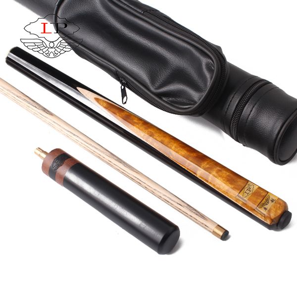 

lp snooker cue stick excellent series billiard pool cue 10mm tip china's long-standing brand imports of ash 3/4 joint inlay butt