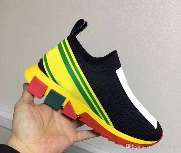 

2020knitted sorrento sneaker fabric stretch jersey loafers blue and black mesh sneakers run loafers 35-46