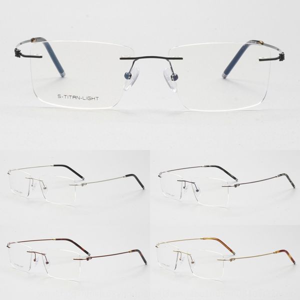 

kum myopia myopia men's business simple glasses frame ultra light glasses frame, Silver