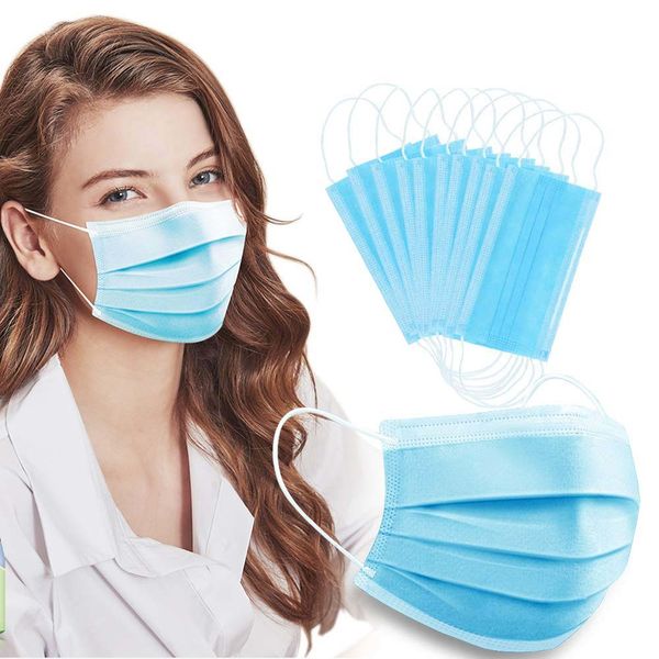 

anti-dust dustproof disposable earloop face mouth masks facial protective cover masks for adult