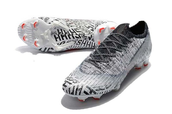 

sale original 2019 mens/women/kids football boots low help mercurial superfly vi fg/tf/ic soccer shoes soccer cleats, Black;white