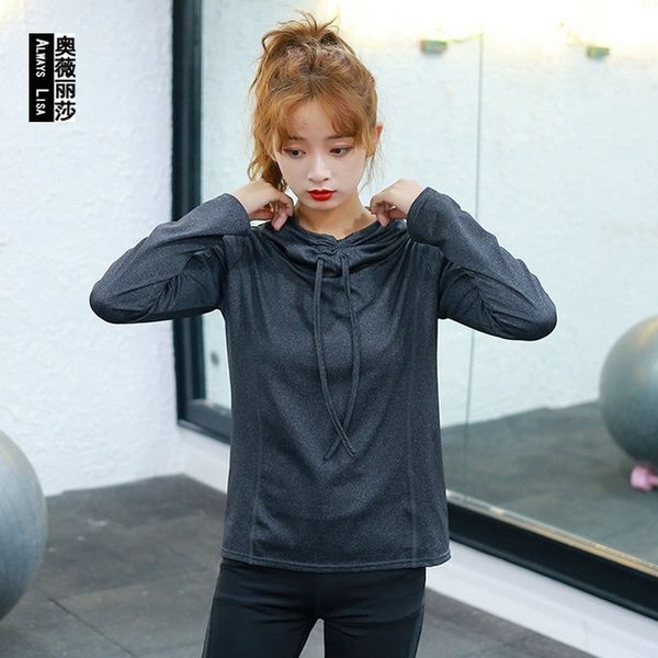 

women's tracksuit gym clothing fitness women's long sleeve t-shirt crop yoga clothing for women sportwear, White;red