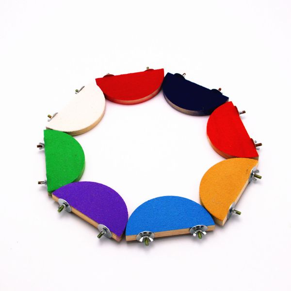 

squirrel gripper scrath springboard parrot gripper matting 15cm semi-circle matting springboard