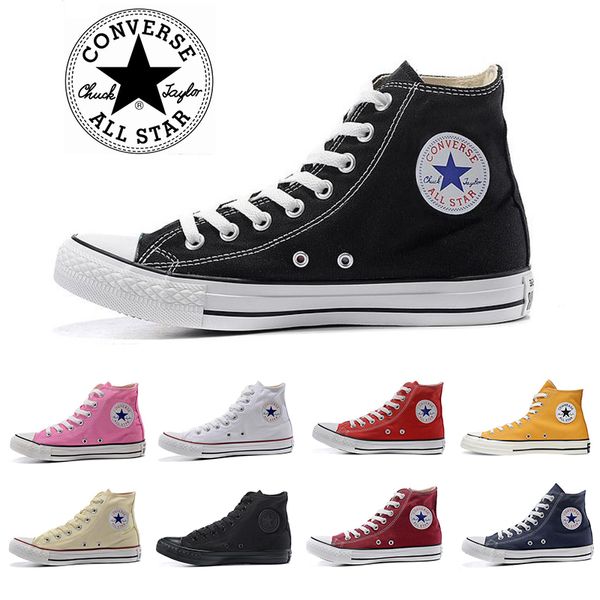 

1970s canvas shoes skateboard men women high black white red classic skate sneakers converse shoes converse chuck taylor