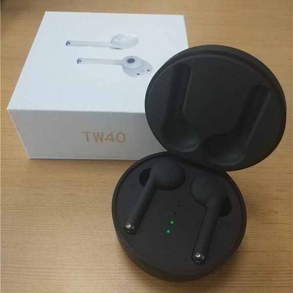 

ins fashion tw40 tws touch voice control true wireless bluetooth earphone sports headphones wireless earbuds for smart phones