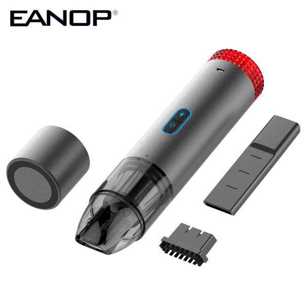 

eanop p700 portable car handheld vacuum cleaner for home wireless mini dust catcher strong cyclone suction 3400pa 4400mah