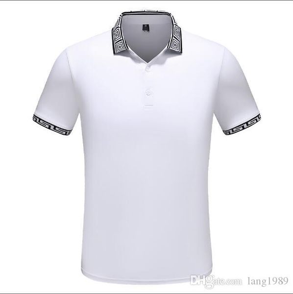 

luxury italy designer stripe polo shirt t shirts luxury snake polos bee floral embroidery mens high street fashion horse polo t-shirt #4903, White;black