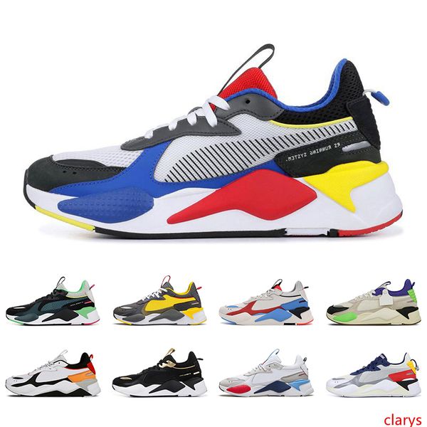 

new toys rs-x reinvention casual mens shoes trophy triple black bumblebee fuchsia purple men women tracks trainer sports sneakers 36-45