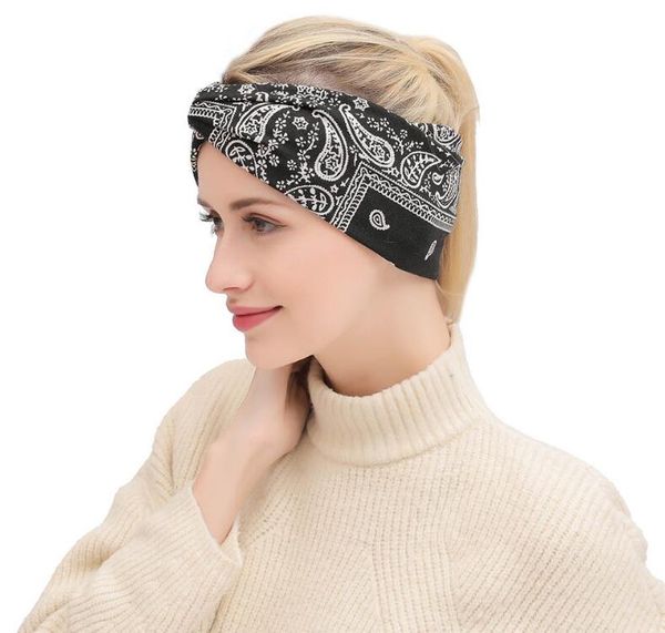 

new fashion paisley design stylish headbands bohemian ladies hair band cashew flower hairband hair accessories 6 color, Silver