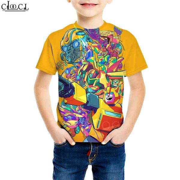 

autobots transformation robot t shirts boy girl 3d print classic cartoon hornet baby funny tracksuit youth casual children, Blue