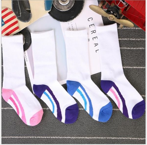 

children's skating, skating, sweat-absorbing towel bottom, summer students'white socks, outdoor sports, basketball socks, Black