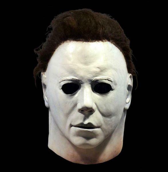 

deluxe michael myers mask halloween scary devil zombie latex mask halloween cosplay horror monster full face