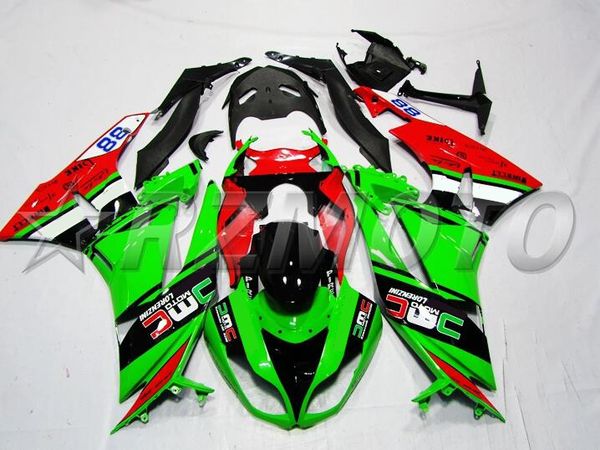 

4gifts новый abs для мотоциклов обтекатели комплекты приступы для kawasaki ninja zx-6r 636 2009 2010 2011 2012 09 10 11 12 кузова установлен
