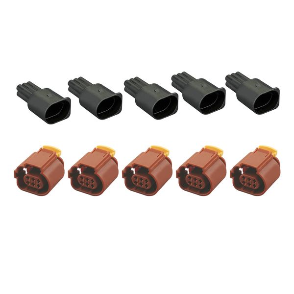 5 set 6 pin femmina e maschio connettore impermeabile connettore cablaggio automobilistico con terminale DJ7064A-1.5-11/21