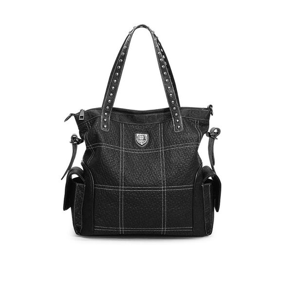 

fashion handbags for women genuine leather designers shoulder bag handle handbag ladies casual big tote hand bags