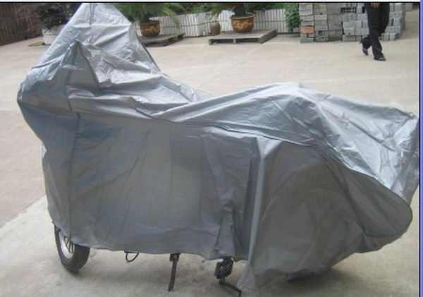 

100шт пева мотоциклов обложка крытый открытый защитные мото скутер мотоцикл дождевик 4 размер