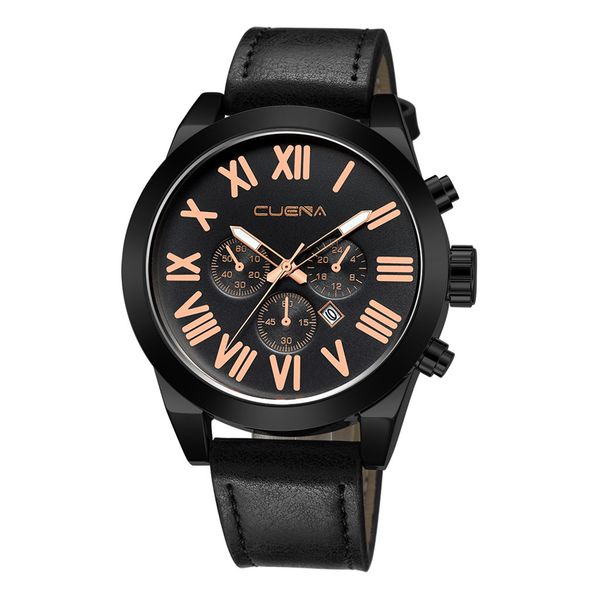 

reloj hombre 2019 men sport watches men's quartz clock man army leather wrist watch relogio masculino, Slivery;brown