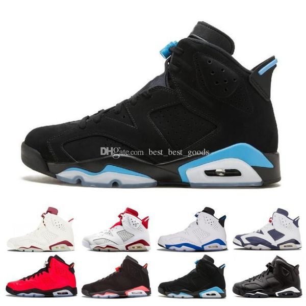 

man basketball shoes classic 6 6s unc black blue white infrared low chrome women men sport blue red oreo alternate oreo outdoor sneakers