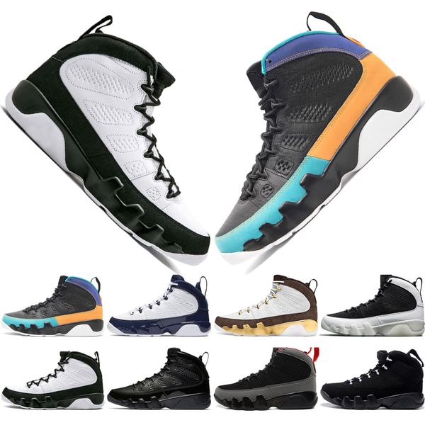 

2019 New 9 9s Dream It Do It UNC Mop Melo Mens Basketball Shoes LA OG Space Jam men Bred Anthracite Black sports sneakers designer Eur 40-47