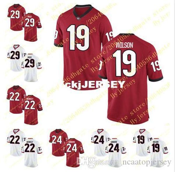 

men's jarvis wilson jersey avery mcneely dominick sanders matt price georgia bulldogs alumni stitched black red white football je
