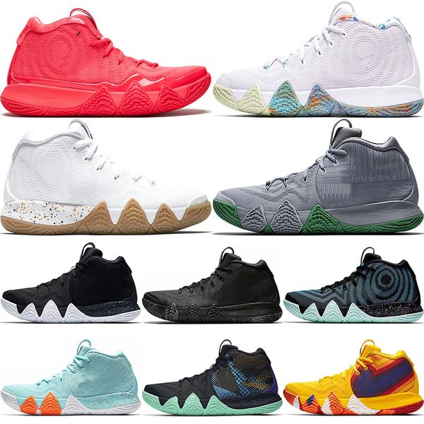 

2019 fall irving 4 basketball shoes for mens sale kyrie sports shoes wolf grey team red trainers basketball shoes designer sneakers si
