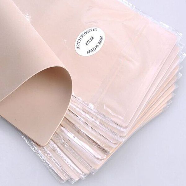 

permanent makeup skin 10pcs/lot tattoo practice skins blank fake double sided 15x20cm for