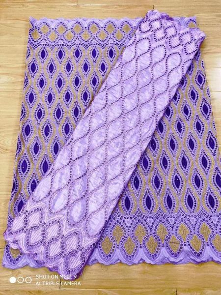 

african swiss voile lace fabric 2.5yards +bazin riche embroidered lace 2.5yards matched for nigerian wedding dress, Pink;blue