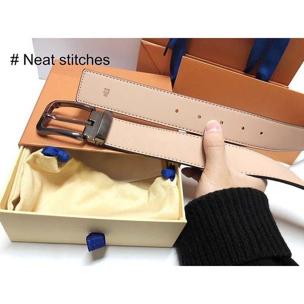 

designer belts for mens belts designer belt plaid luxury belt leather business belts flower women big gold/silver buckle with box ceintures, Black;brown