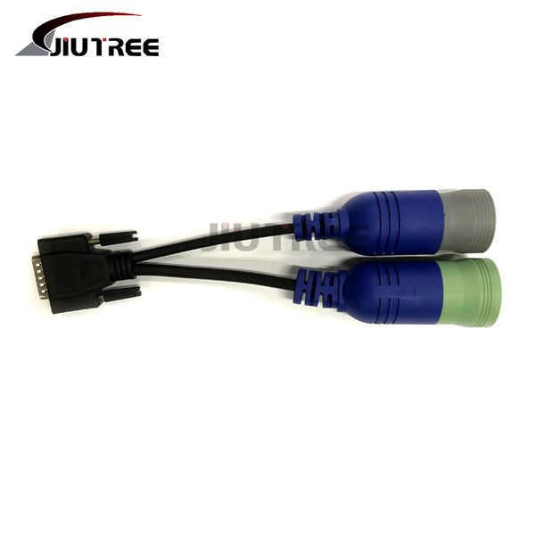 

jiutree pn 405048 6 pin and 9 pin y deutsch adapter for 125032 diesel truck scanner