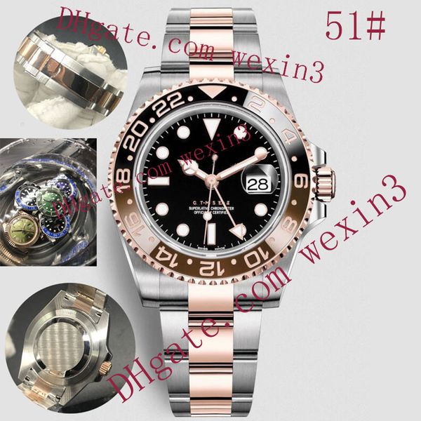 

16 color luxury man watches m automatic 2813 40mm swim waterproof mens watch a silver jubilee bracelet or oyster stainless steel watchband, Slivery;brown