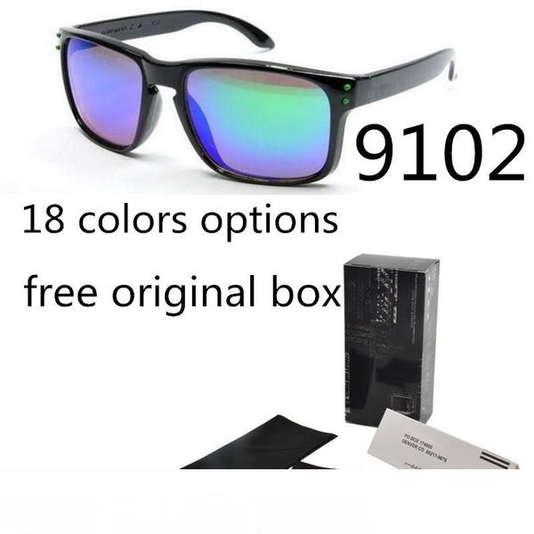 

квадрат 9102 holbcook солнцезащитные очки спорт на открытом воздухе езда очки мужчины и женщины общие очки 18 цветов рис ногтей солнцезащитн, White;black