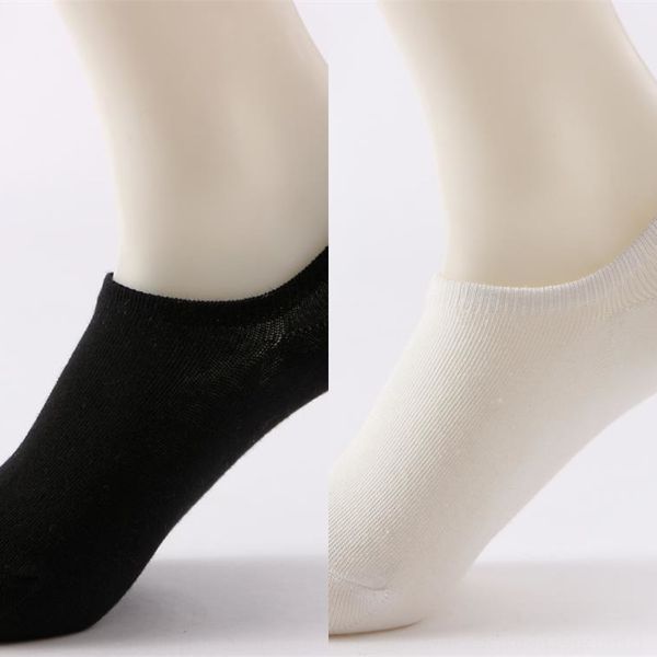 

summer 2020 men's simple solid color shallow boat breathable invisible boat invisible socks cotton socks, Pink;yellow