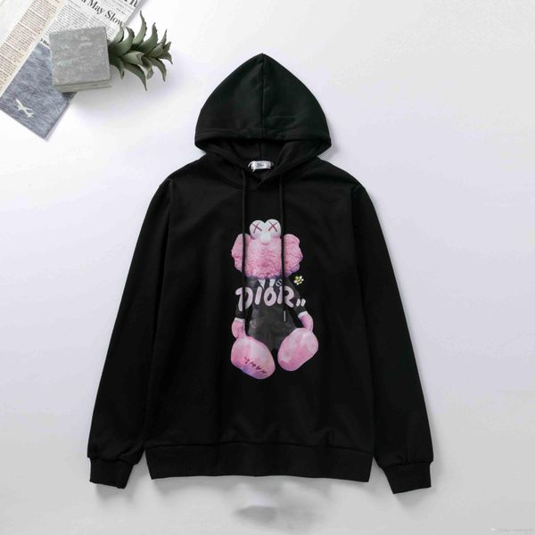 

hoodie religion virgin angel stripes letter pullover street fashion clothing luxury hoodie brand sweatshirt m-2xl, Black