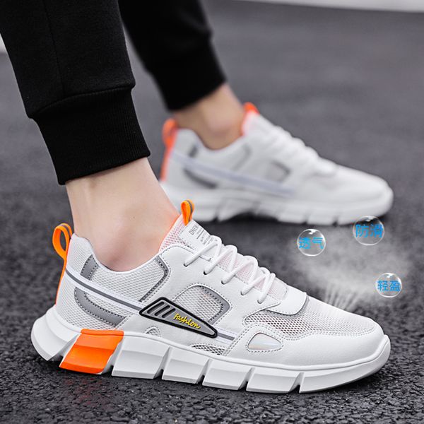 

air mesh men sport shoes outdoor summer men running shoes rubber non-slip hard-wearing sneakers trend comfortable new