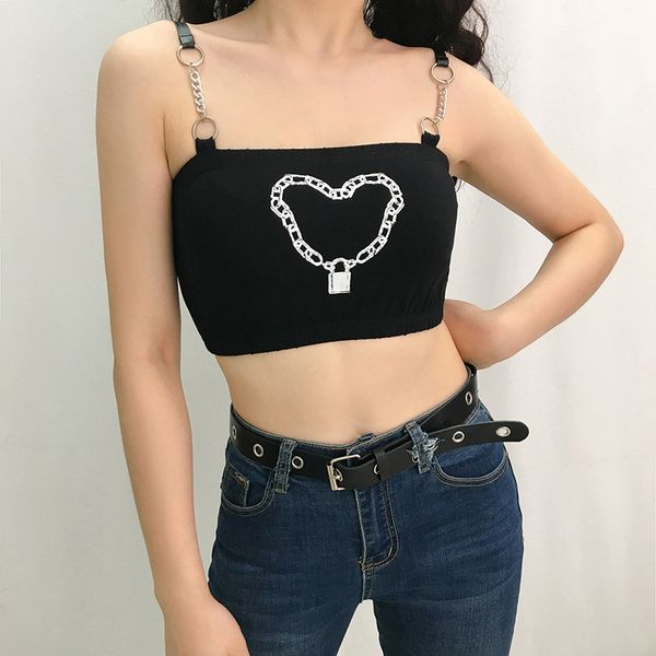 

summer women ladies tank cami sleeveless casual crop vest tee clubwear black, White