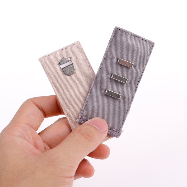 

5 colors pants buckle extender pants pregnancy waistband belt obese pregnant belt extension adjustment elastic buckle, White