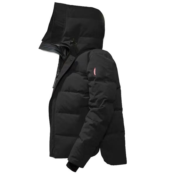 

canada mens down jacket luxury designer jacket windproof warm men winter jacket outdoor sports large size loose goose coat, Black