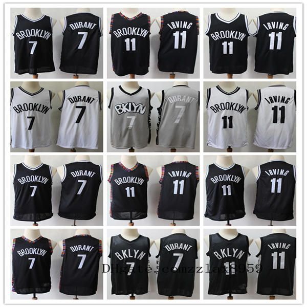 

2020 mens бѬђклин нба еки 11 иѬвинг 7 дѬан еѬнй белй вокое каево Ѭикоажн, Black;red