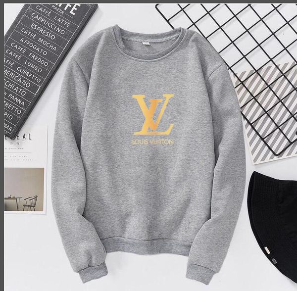 

бренд 2020designer louis vuitton длинные рукава для пар, в 2019 году, хип-хоп стиль, спортивный случайный, надежный сверху, бесплатная дост, White