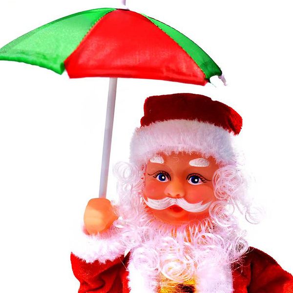 

toy for kids electric santa claus dolls christmas singing dancing lighting music doll toys for children xmas gifts