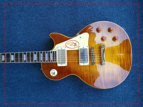

Delivery upgrade cu tom tore 1959 r9 tiger flame lp electric guitar tandard lp 59 electric guitar whole ale electric guitar