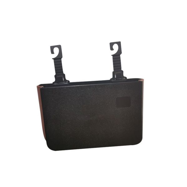 

universal 1pcs car trash car seat garbage dust case holder hanging leakproof storage bin with hook