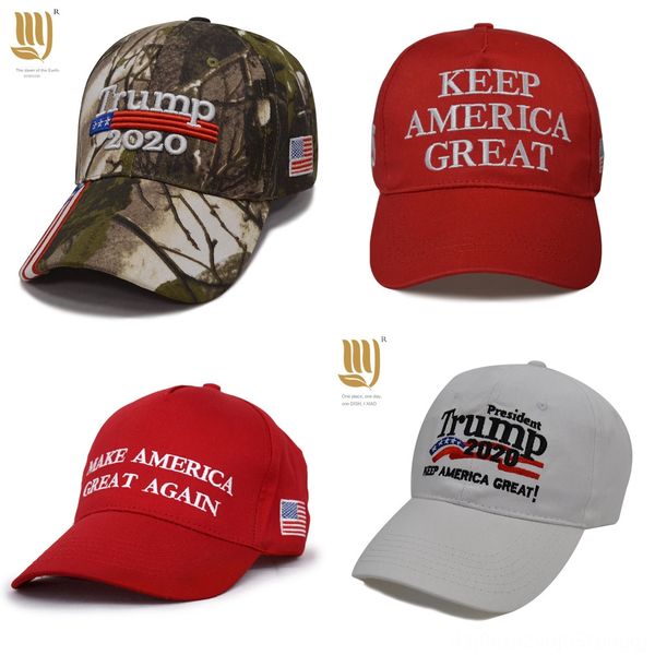 

1dj8r new 2020 donald trump baseball hat starflag camouflage cap great america keep arrival hat 3d embroidery letter adjustable snapback dhl, Blue;gray