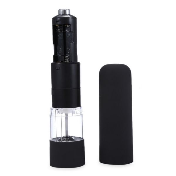 

электрический pepper grinder соль специи травяные контейнеры с led lights милл регулируемое грубость главная кухня приготовление барбекю инс