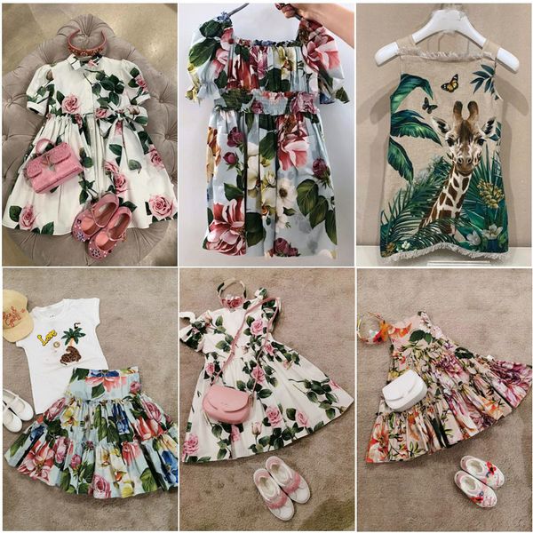 

zmhyaoke к 2020 году новые летние детские девушки случайные платья пляжная мода рождество платье девушки благодарения девочек платье принцес, Red;yellow