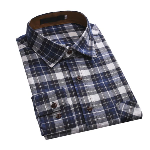 

2019 new fashion shirt men's casual normal plaid floral business long sleeve button quality summer men shirts blouse, White;black