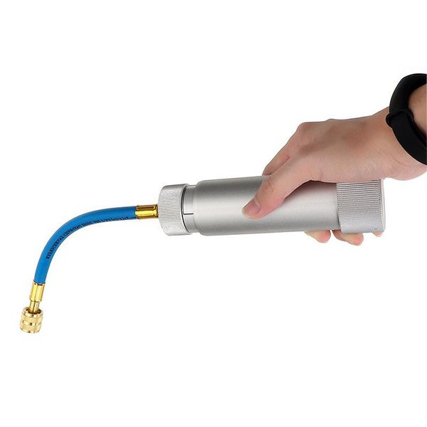 

air conditioning car oil injection dye injection tool 2 ounce 1/4in liquid oil coolant filler tube car accessories