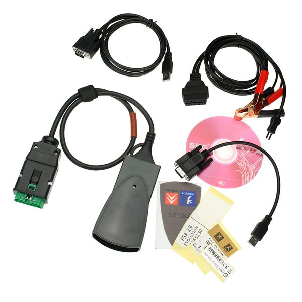 

сканер scan автомобильный диагностический инструмент code reader для citroen peugeot