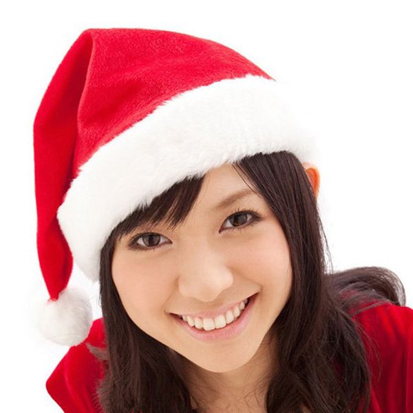 

christmas hat caps non-woven fabric hat santa claus father cotton cap christmas gift