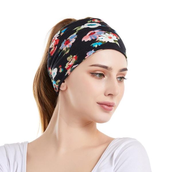 

16pcs/lot printed yoga elastic hair band sport headband gym anti-slip slim hair band for fitness antiperspirant headband turban, Slivery;white